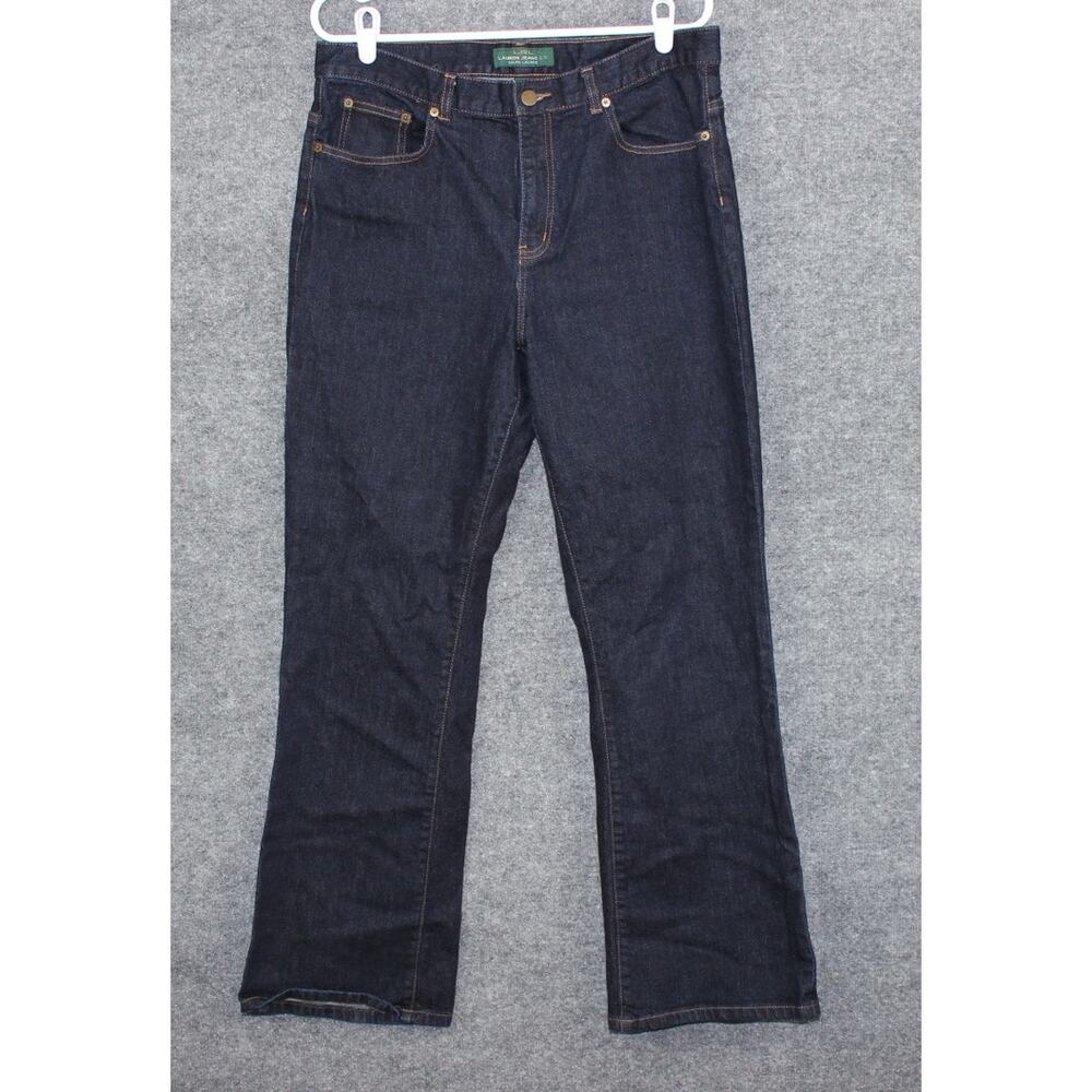 LRL Lauren Jean Co. Ralph Lauen Women's 12 Dark Wash